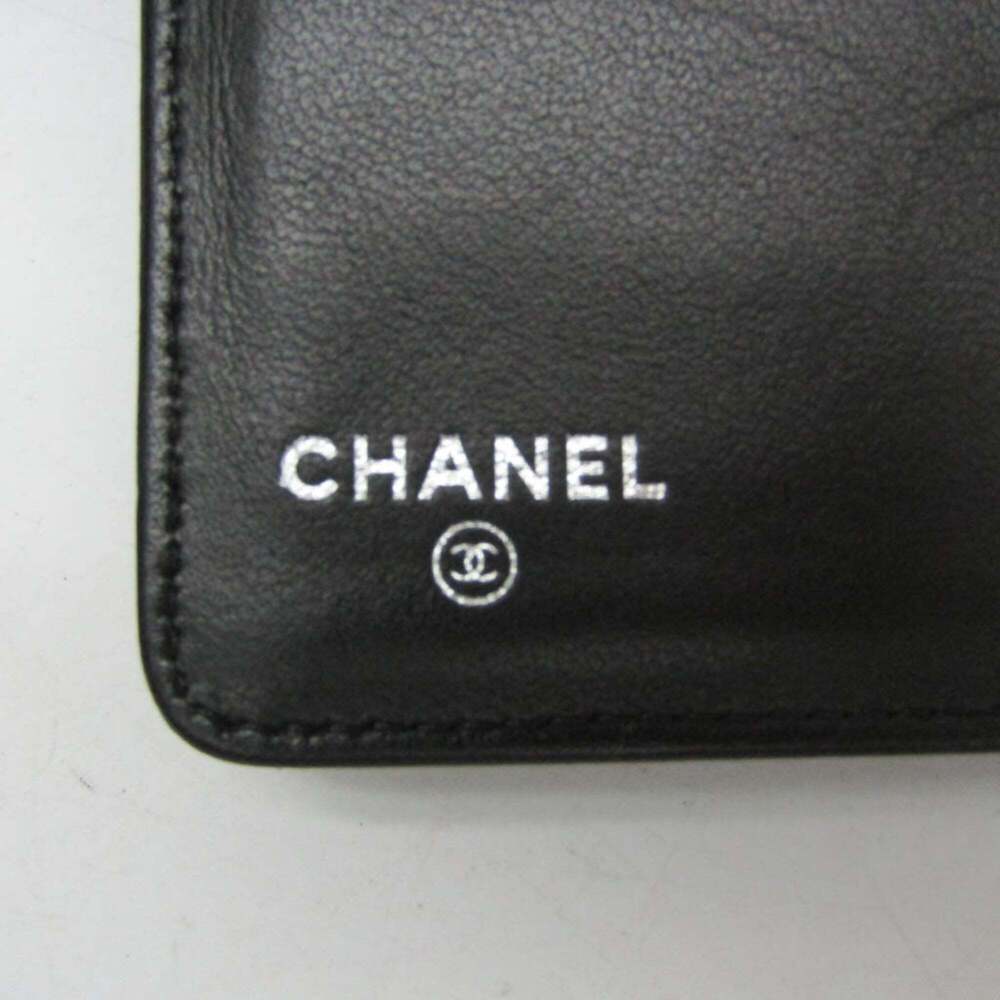 CHANEL Authentic Black Leather Wallet - Picture 13 of 15